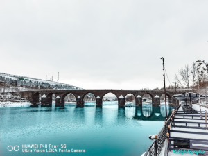 Kar örtüsü ve Ongözlü Köprü 📷 Yeniden düzenlenen kış Fotoğrafları serisi 📷 / 18159