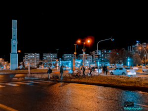 Diclekent-Akşam ve Yağmurla ıslanan sokaklar 📷 / 21159