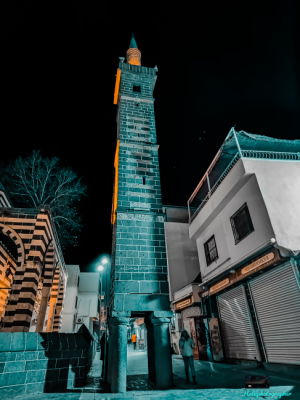 4 Ayaklı Minare Gece Modunda / 37261