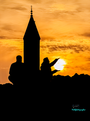 Nasuhpaşa Camii Minaresi Eşliğinde Günbatımı ve Perspektif 📷🔭 / 37378