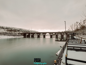 Ongözlü Köprü ve Dicle Nehri-Tül Etkisi- 📷❄ Kış Temalı ❄📷 / 11126