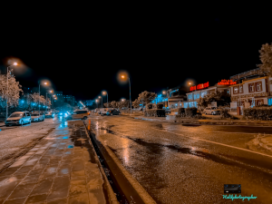 Diclekent-Akşam ve Yağmurla ıslanan sokaklar 📷 / 21158