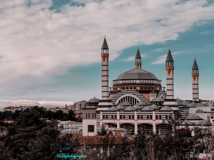 Karacadağ ve Diyarbakır Merkez Caminin İhtişamlı görüntüsü-Kış Temalı- / 10814