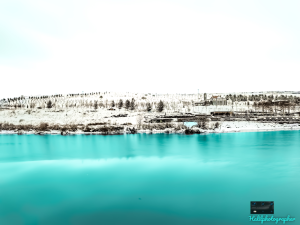 Kar örtüsü ve Turkuaz Tonlarla işlenen Dicle Nehri 📷 Yeniden düzenlenen kış Fotoğrafları serisi 📷 / 18158