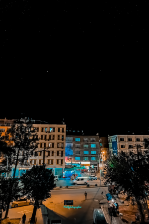 Tekkapı Caddesinde Gecenin Renkleri ve Yıldızlar 📷 / 25214