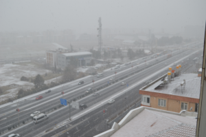Diyarbakırda yılın ilk karı yağdı / 10954
