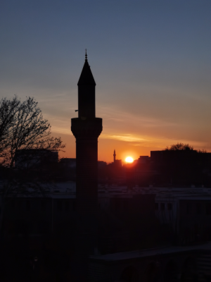 Günbatımı ve Minareler-10X Optik Zoomda / 37254