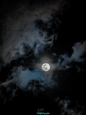 Ay ve Bulutlar-10X Optik Zoom+Night Mode / 14742