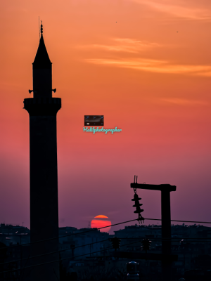 Günbatımı ve Ali paşa Camii / 16764