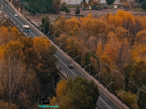 10X Optik zoomda Fiskaya Köprüsü / 9176