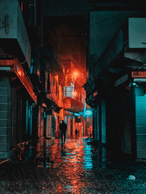 Suriçi Sokaklarından Yağmur ve Işık Yansımaları 📷 Melikahmet Sokağı / 37431