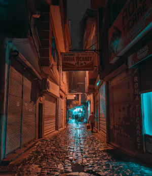 Suriçi Sokaklarında Yağmurlu Akşam Serisi 📷 / 36767