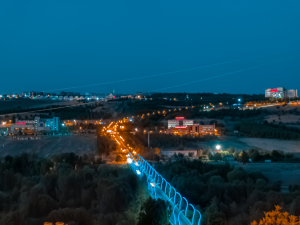 Akşam ve Işıklar-Fiskaya Köprüsü / 29723